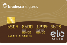 Cartão de Crédito Bradesco Seguros Elo Mais