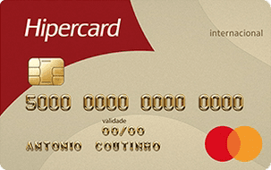 Cartão de Crédito Hipercard Internacional Mastercard