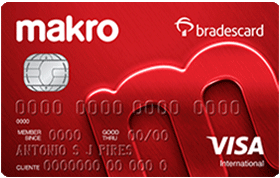 Cartão de Crédito Makro Visa Internacional