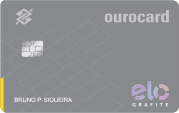 Cartão de Crédito Ourocard Banco do Brasil Elo Grafite