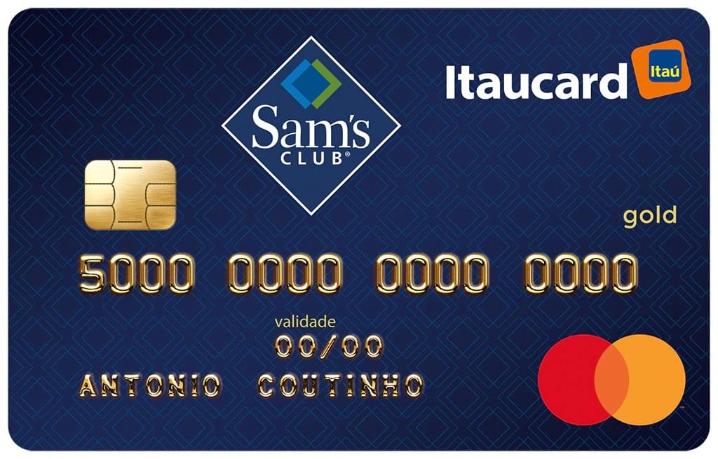 Cartão de Crédito Sam's Itaucard Mastercard Gold