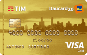 Cartão de Crédito TIM Itaucard 2.0 Gold Visa