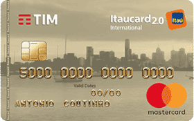 Cartão de Crédito TIM Itaucard 2.0 Internacional Mastercard