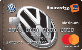 Cartão de Crédito Volkswagen Itaucard 2.0 Platinum Mastercard