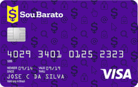 Cartão de Crédito Sou Barato Visa