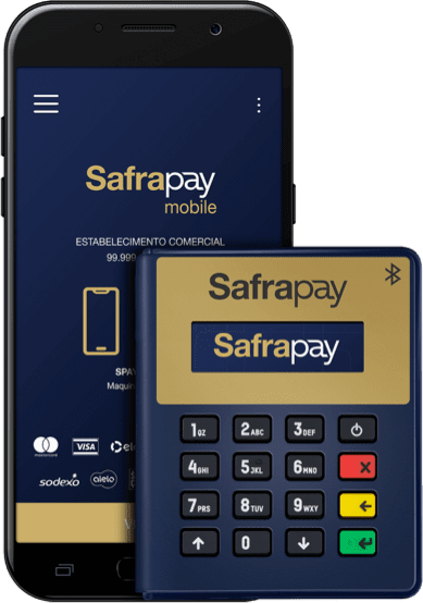 SafraPay Sem Bobina Bluetooth